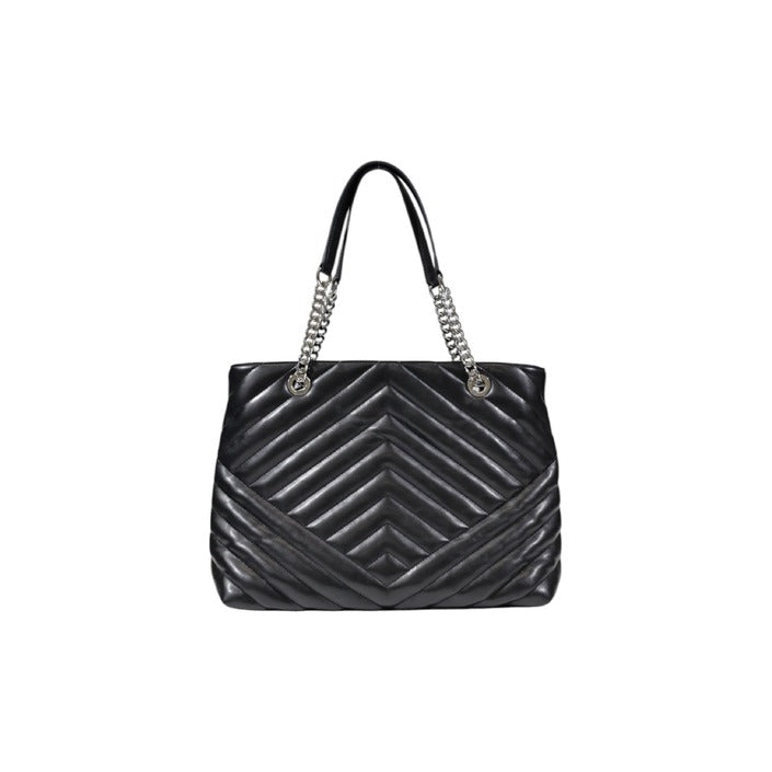 شنطة يد سوداء مبطنة بسحاب – Armani Exchange
