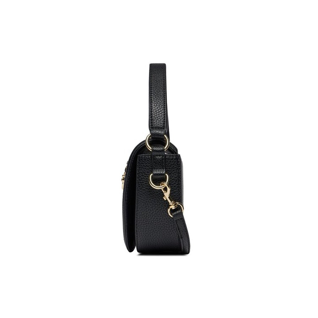 شنطة كروس سوداء بنقشة ذهبية – Versace Jeans Couture