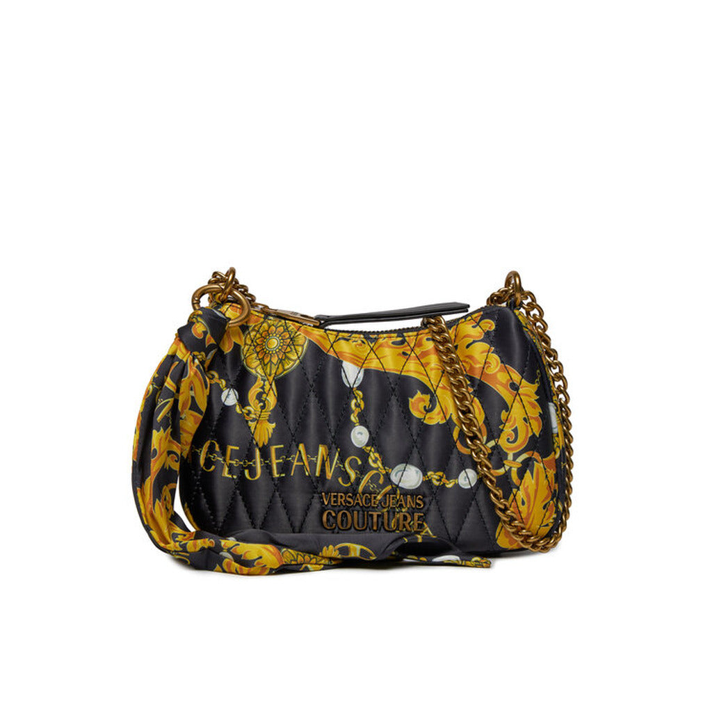 شنطة كتف باروكية بنقشة ذهبية – Versace Jeans Couture