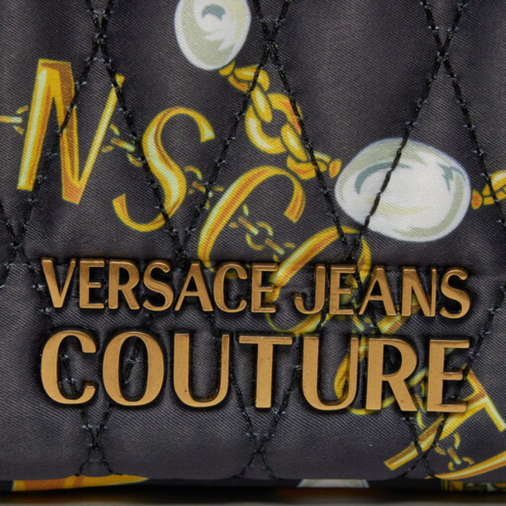 شنطة كتف باروكية بنقشة ذهبية – Versace Jeans Couture