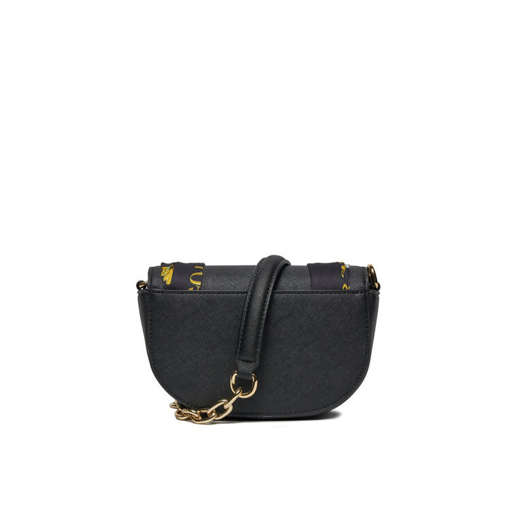 شنطة كتف سوداء بسلسلة ذهبية – Versace Jeans Couture