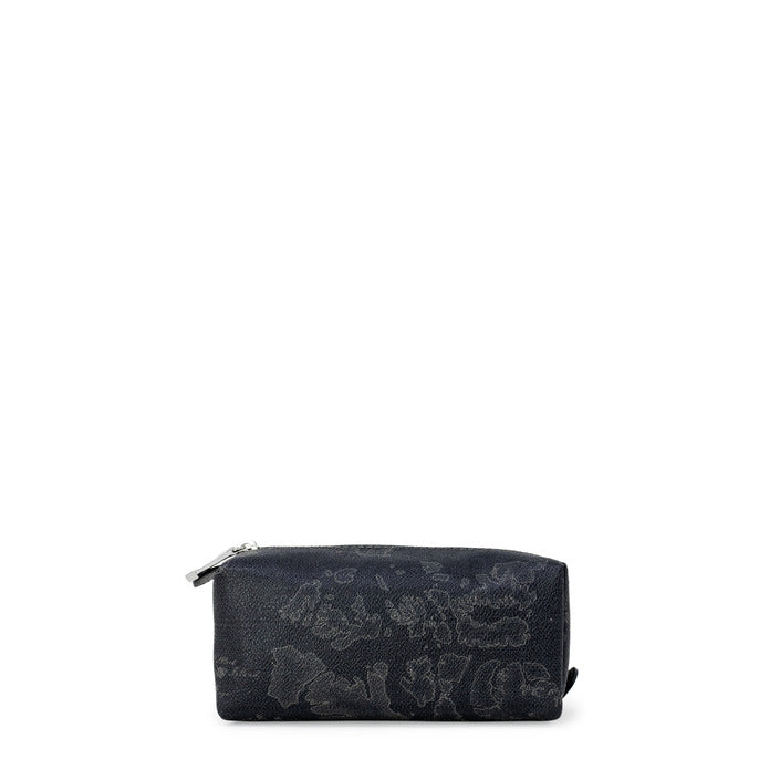 حقيبة مكياج سوداء بطبعات أيقونية – Alviero Martini 1a Classe – Black Iconic Print Beauty Case