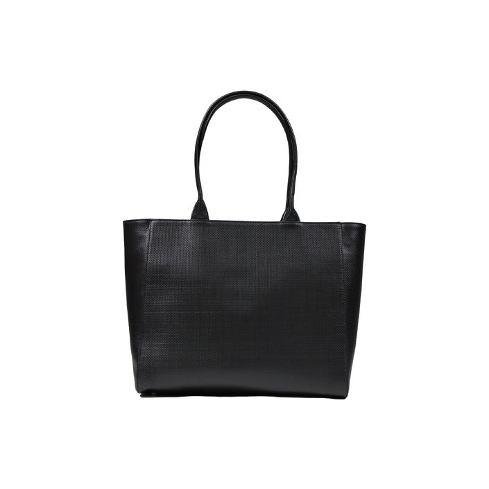 شنطة يد سوداء بلمسة خرائط – Alviero Martini 1a Classe – Black Handbag with Geo Map Detail