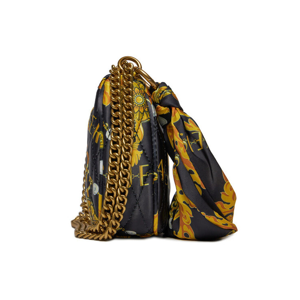 شنطة كتف باروكية بنقشة ذهبية – Versace Jeans Couture